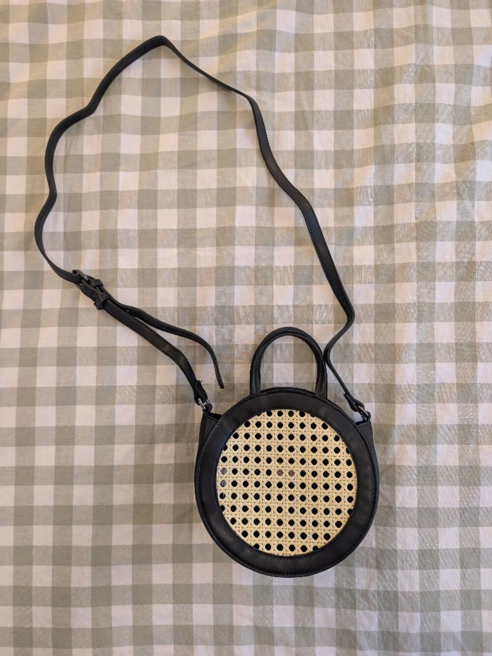 a new day Round Crossbody Bag